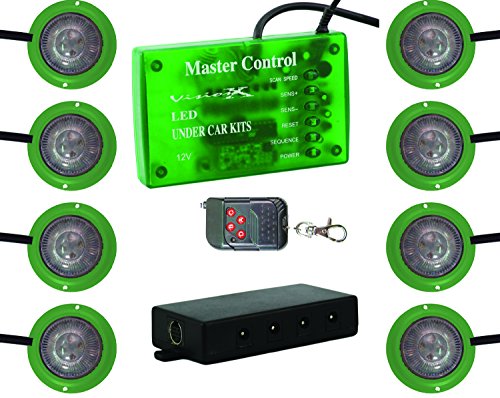 Vision X HIL-STG Lighting Green LED Strobe and Rock Light Kit