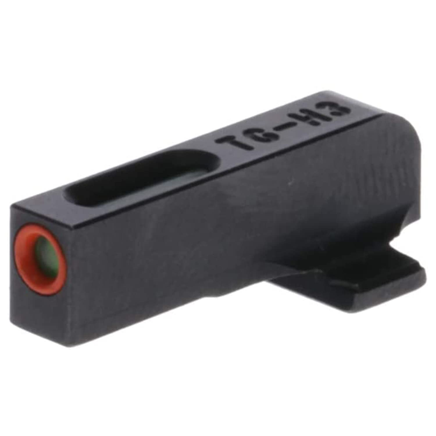 TFX Pro TruGlo Tritium & Fiber Optic Glow in The Dark Night/Day Handgun Steel Sight w/Focus Lock, for Sig P365 Models, Black