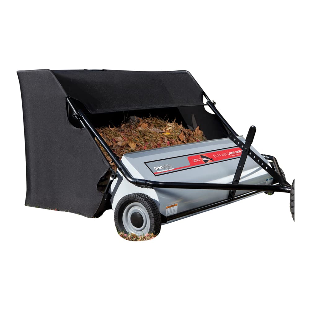 50SWP26 Ohio Steel Pro Sweeper, 50"/26 cu. ft ,Black