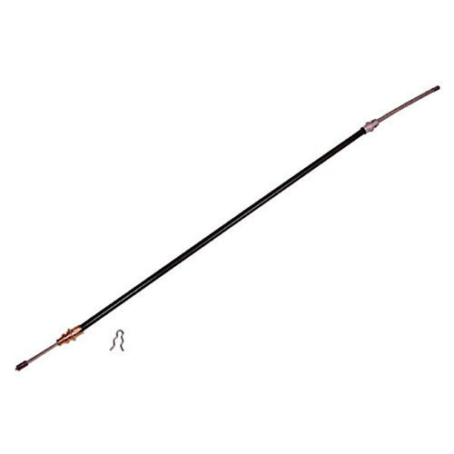 Parking Brake Cable, Rear, Left, Omix-Ada | 16730.09, 11 In Drum, Bolt-On | OE Reference: 3233903 | Fits 1976-1986 Jeep CJ