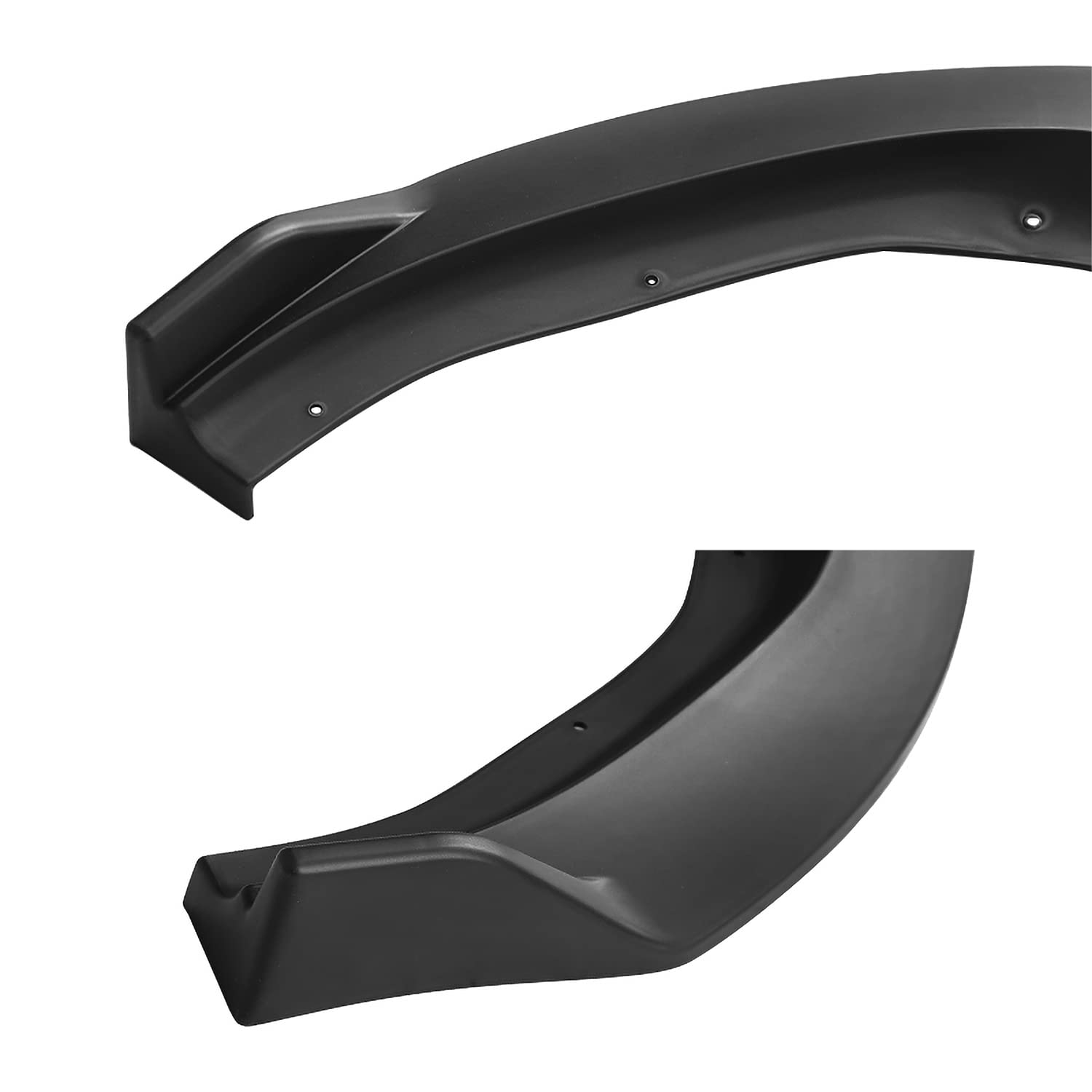 Matte Black Spec-D Tuning Front Bumper Lip Spoiler Splitter Kit 3PC Compatible with BMW 3 Series G20 2019-2022