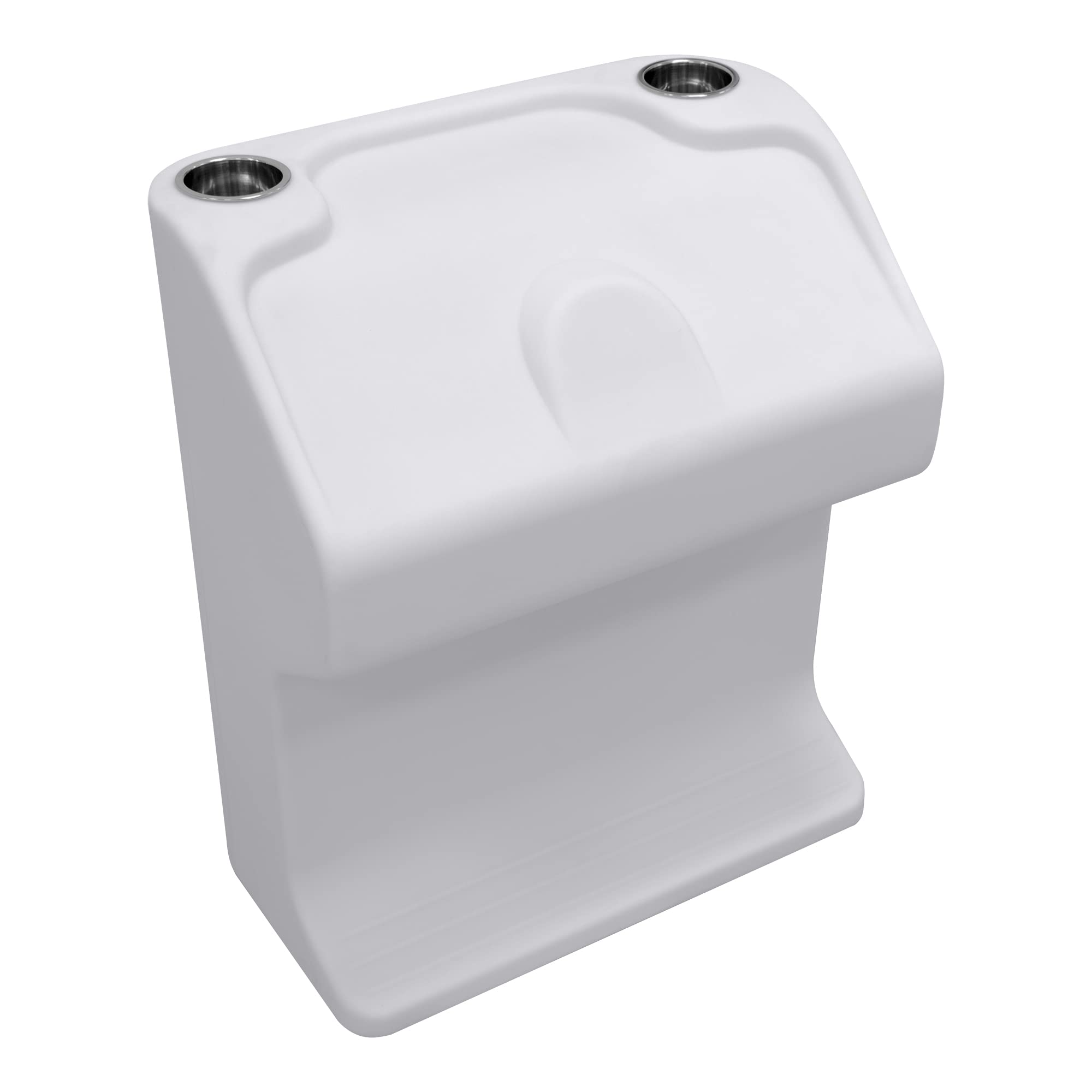 8WD1168-204 Wise Deluxe Series Pontoon Steering Console, White