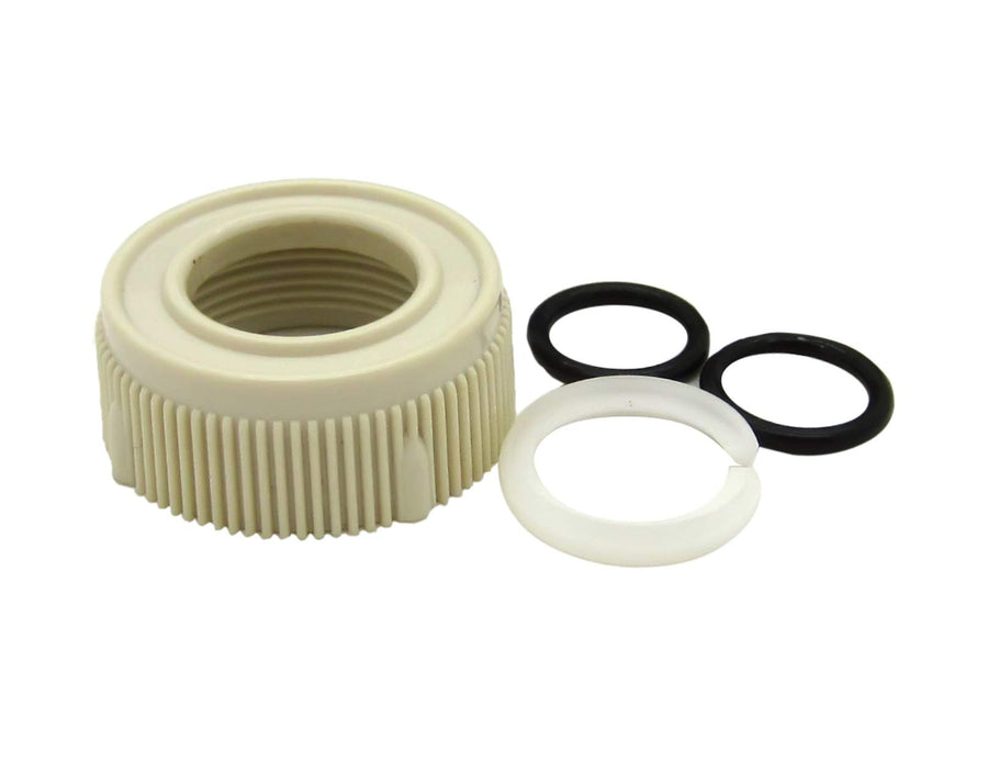 Dura Faucet RV Faucet DF-RK510-BQ Spout Nut and Rings Replacement Kit (Bisque Parchment)