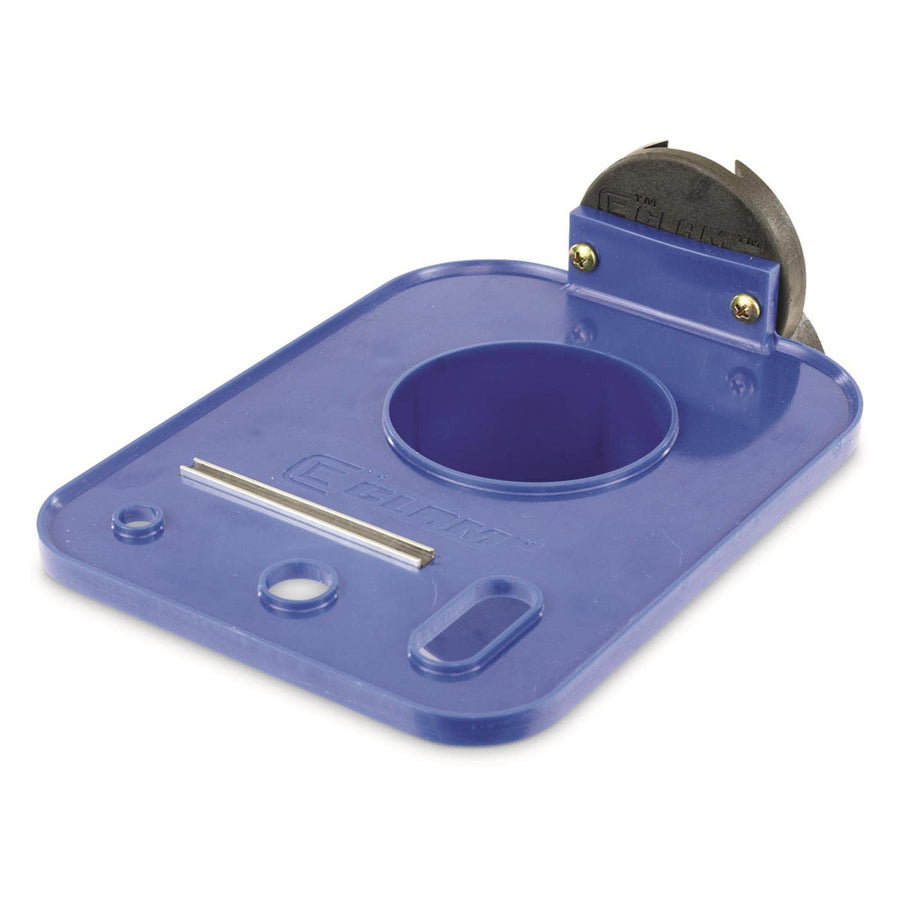 Clam ClamLock Ice Fishing Shelf – Lightweight Utility Gear Organizer for Bait, Tools, Drinks – Durable Mountable Design for Outdoor Enthusiasts Easy Install Hub Shelter