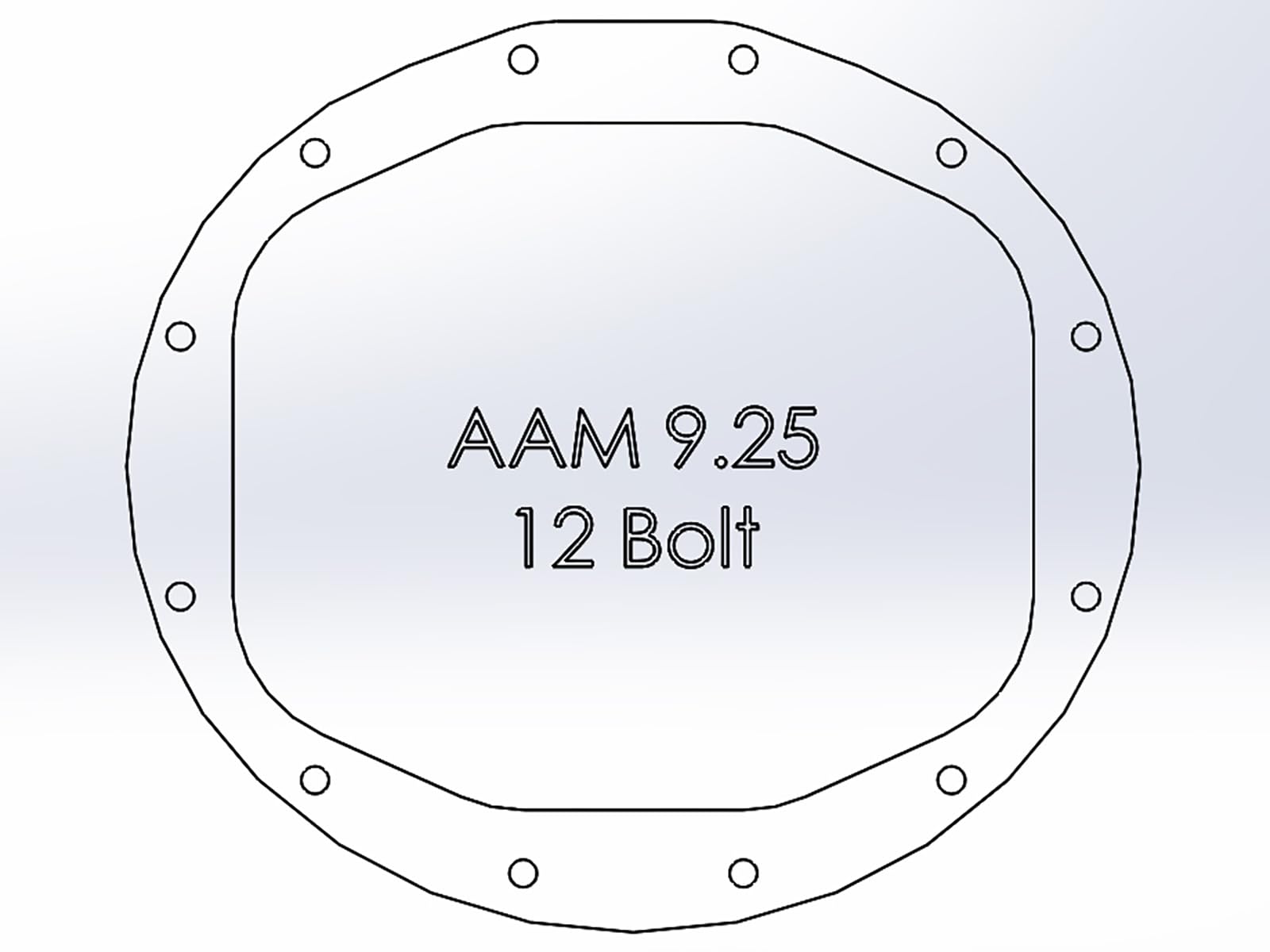Pro Series aFe POWER Front Differential Cover Black w/Machined Fins - #46-70402 - Dodge Trucks 2500/3500 13-23 (AAM 9.25-12)