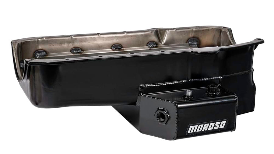 SBC RR Moroso Oil Pan 7in Deep Sump 80-85