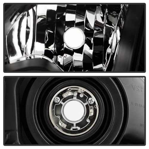 Toyota Sienna SE/XSE 2020 Spyder (OE) w/LED DRL Black Housing Projector Headlight - OE Black Right