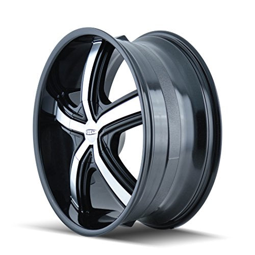 DIP D69 Black Wheel with Machined Face (20x8.5"/10x110mm) Boost