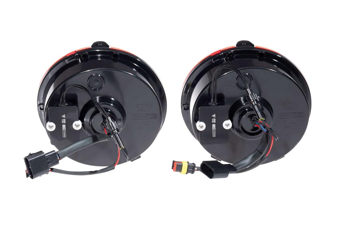 Morimoto XB LED Taillights Chevrolet Corvette Fits 05-13, Plug and Play Taillight Assemblies (Red)
