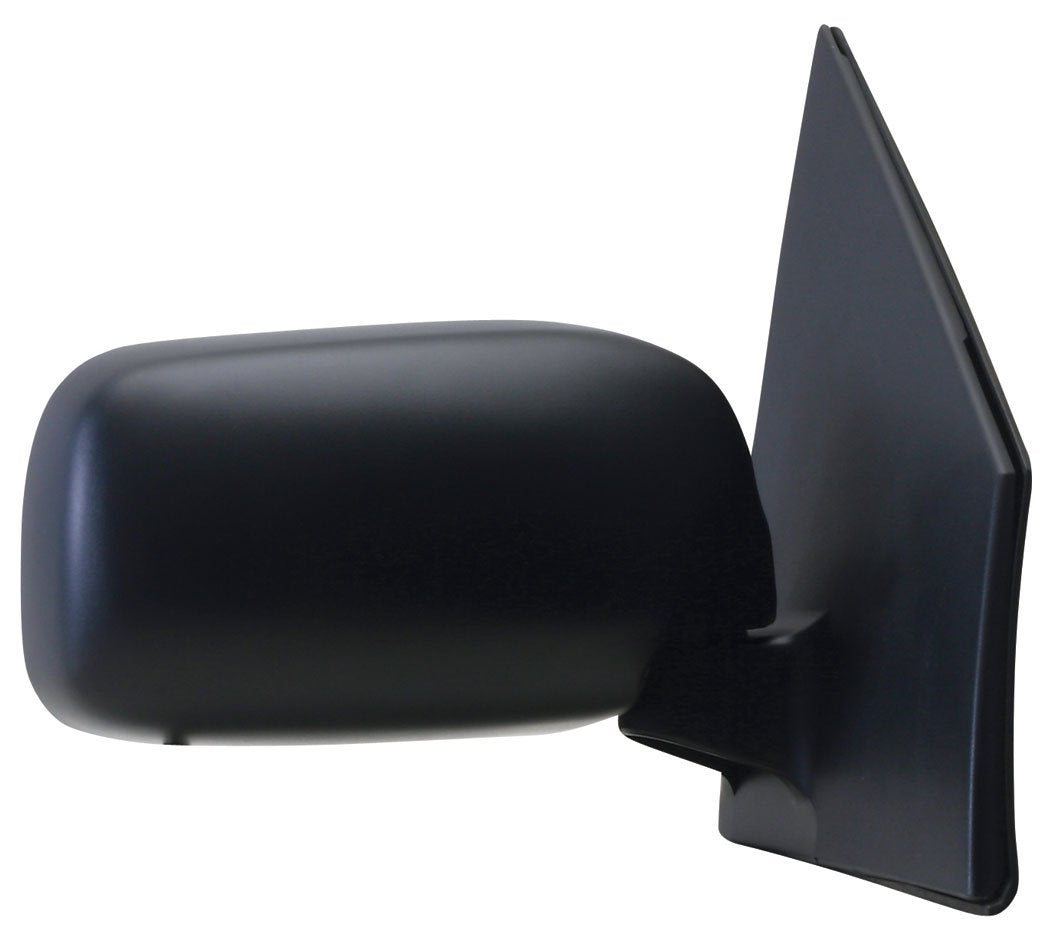 Mirror Passenger Side for Toyota Echo 2 Door/ 4 Door, Black, Manual, Foldaway