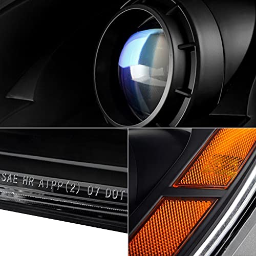 GMC Acadia Headlight Xtune HD-JH-GAC07-AM-BK