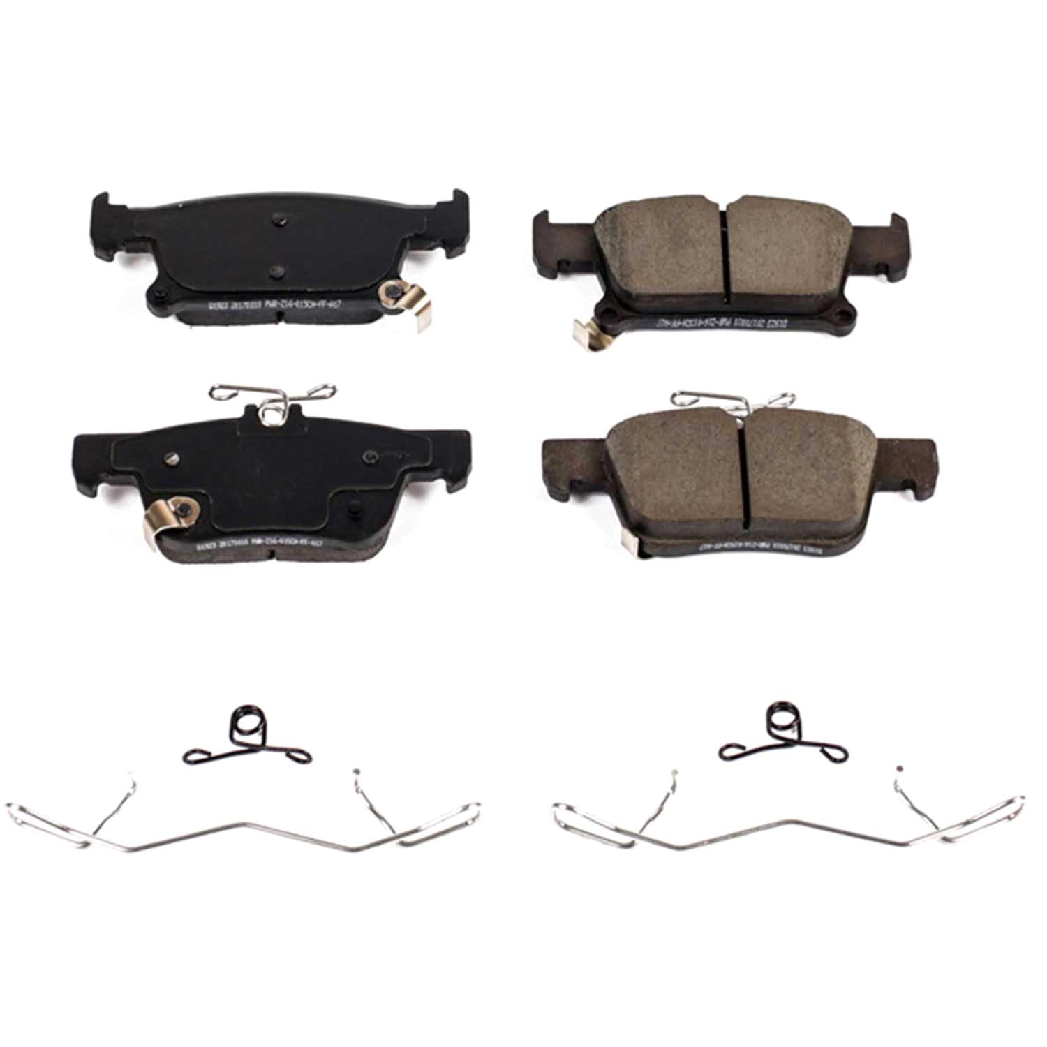Power Stop Brake Kit Rear For Buick Envision 2016-20 - Ceramic Brake Pads With Installation Hardware, 17-1923