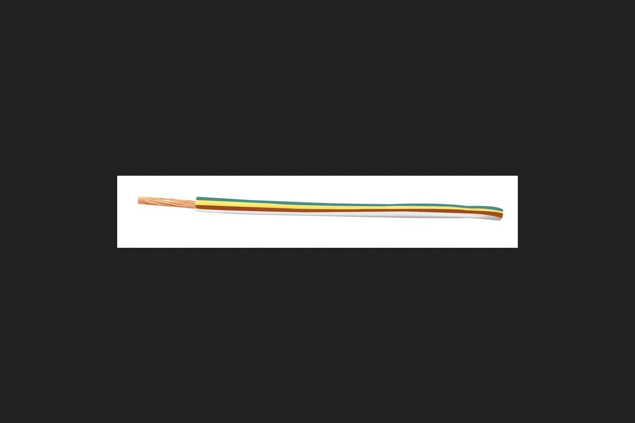 4 Conductor Coleman Cable Trailer Wire 100ft. Spool Brown, Green, White, Yellow Bulk