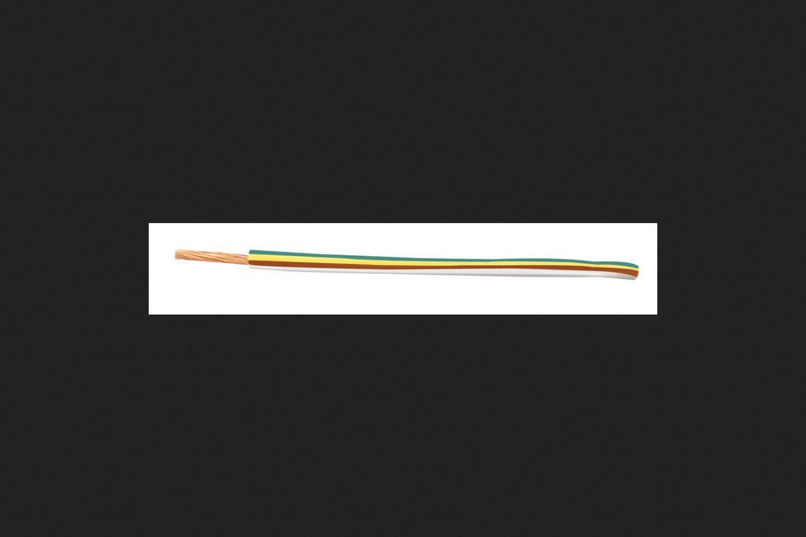 4 Conductor Coleman Cable Trailer Wire 100ft. Spool Brown, Green, White, Yellow Bulk