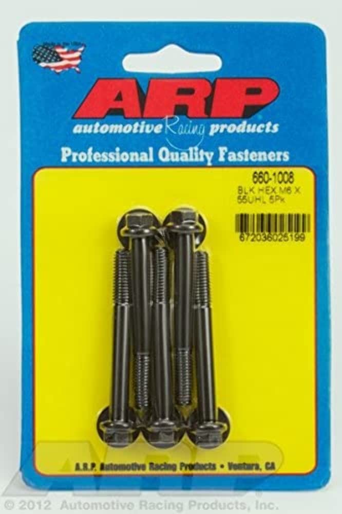 ARP Hex Bolt 660-1008, M6 x 1.00", Pack of 5