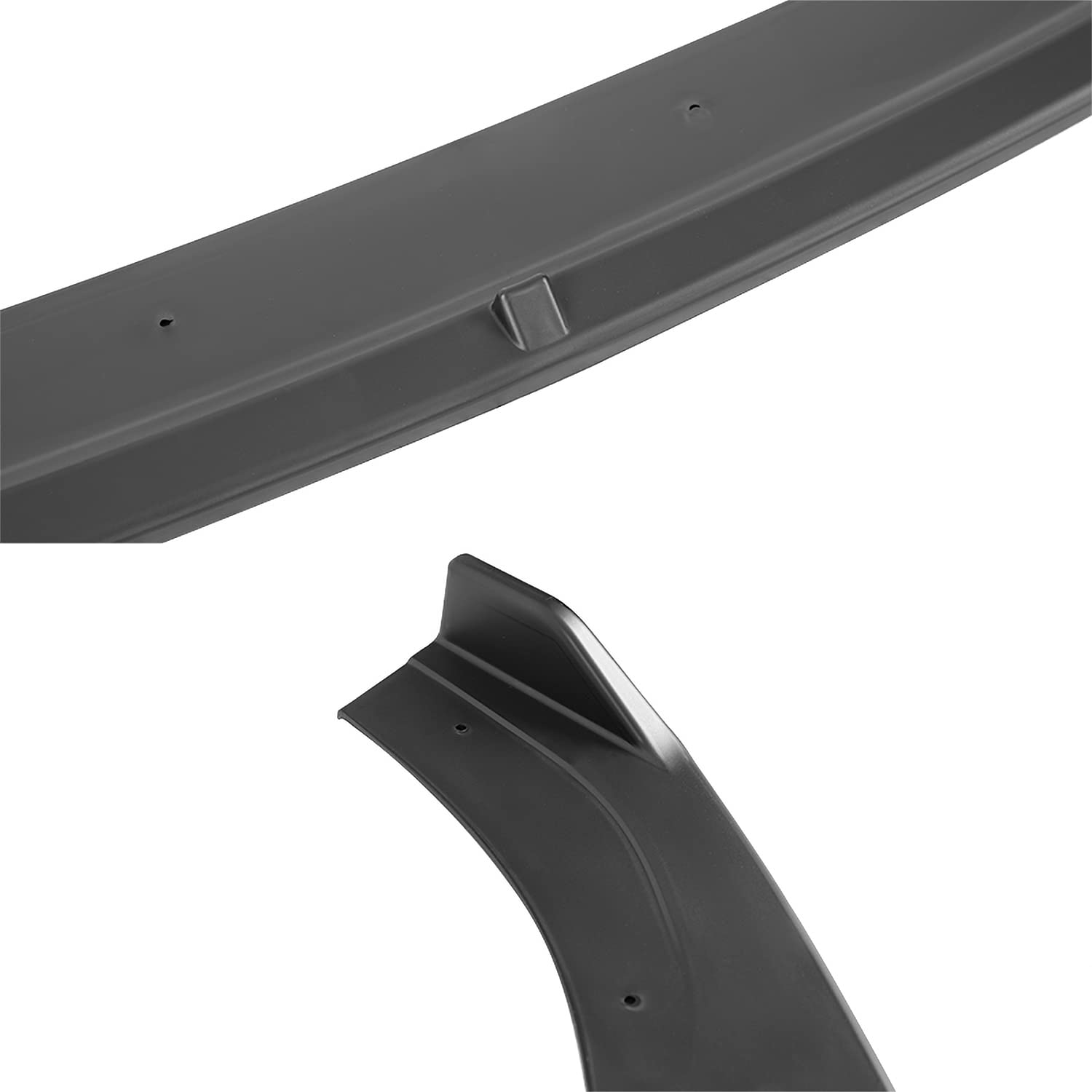 Matte Black Spec-D Tuning Front Bumper Lip Compatible with Volkswagen Golf Mk7 2014-2020