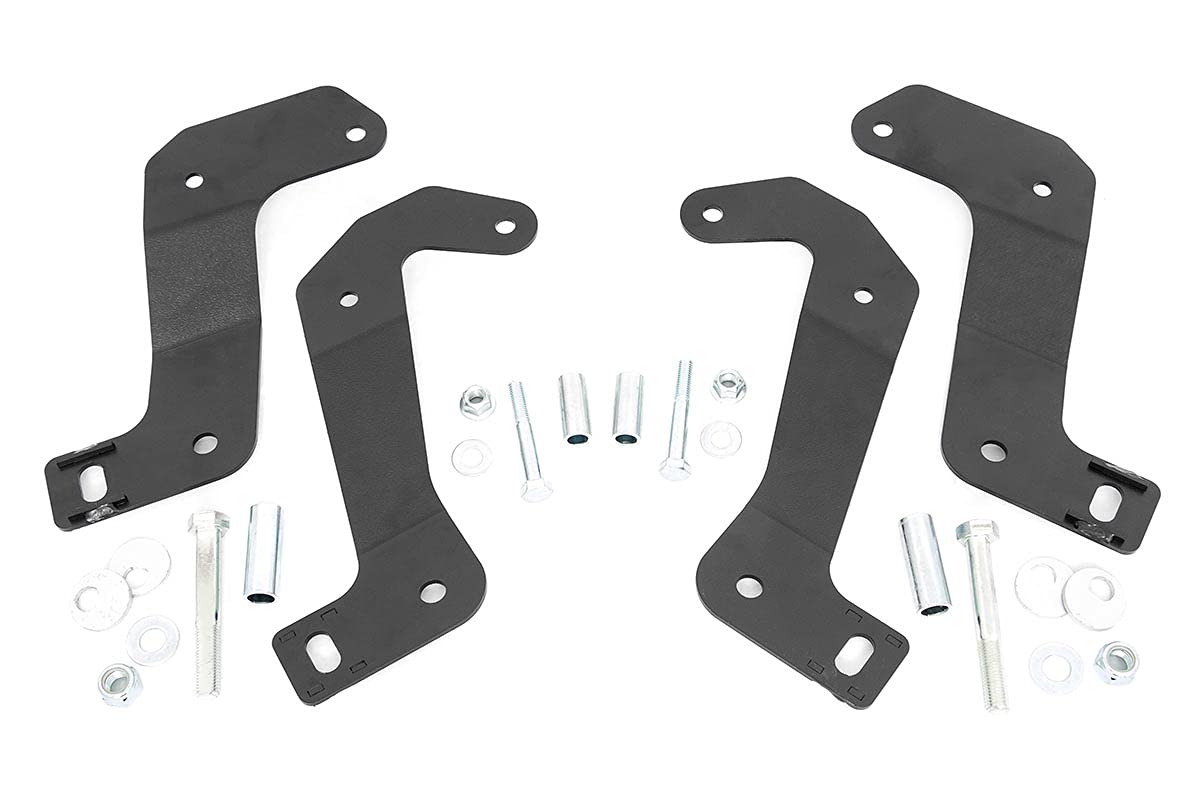 Rough Country Control Arm Relocation Kit Front for 2018-2024 Jeep JL/JT - 110602