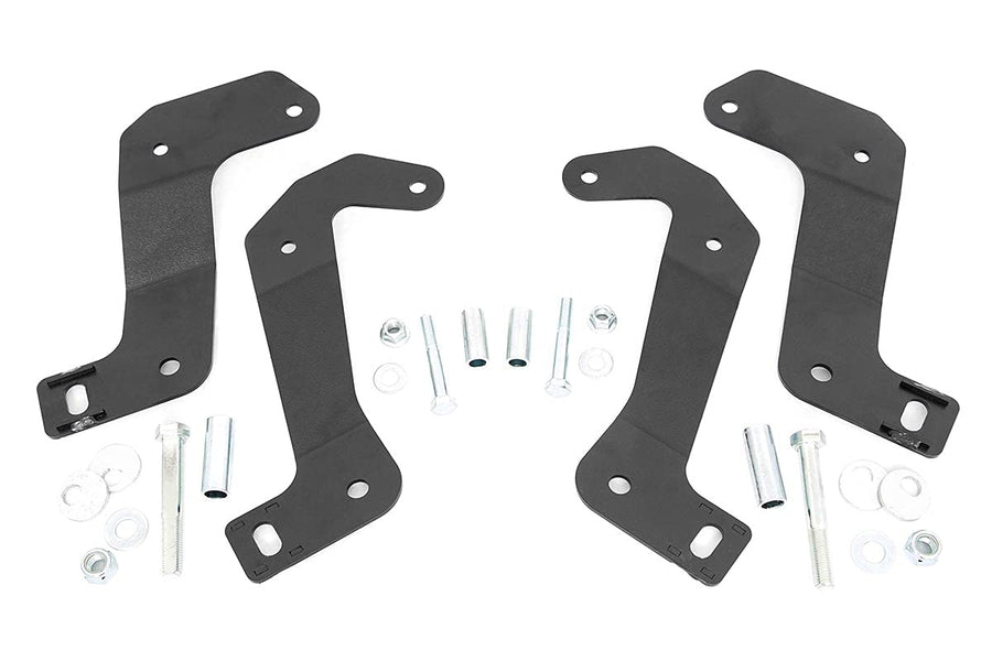 Rough Country Control Arm Relocation Kit Front for 2018-2024 Jeep JL/JT - 110602