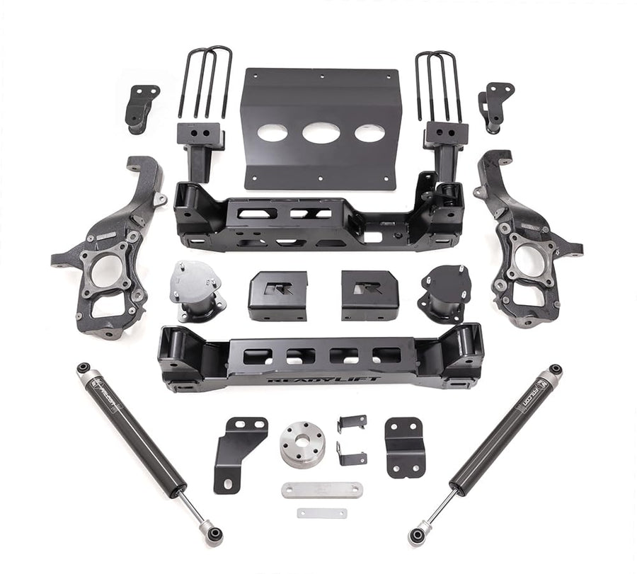 6'' Lift Kit ReadyLIFT Falcon 1.1 Monotube Shocks For Ford F150 4WD