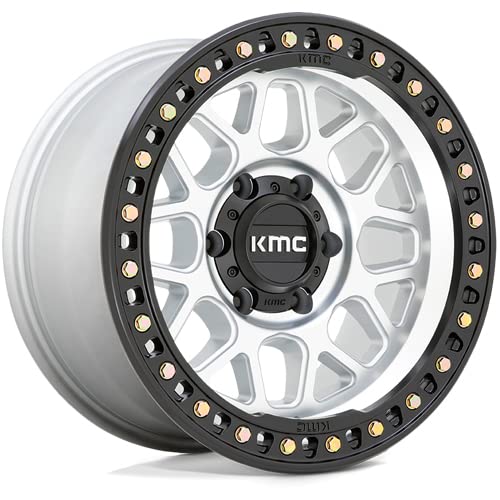KMC Wheels 18X9 GRS 8X1805.71 18mm MACHINED WITH SATIN BLACK LIP - KM54989088518
