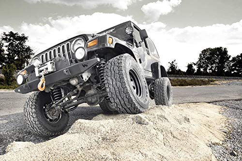 4" Lift Kit Rough Country for 1997-2002 Jeep Wrangler TJ 4WD - 90630