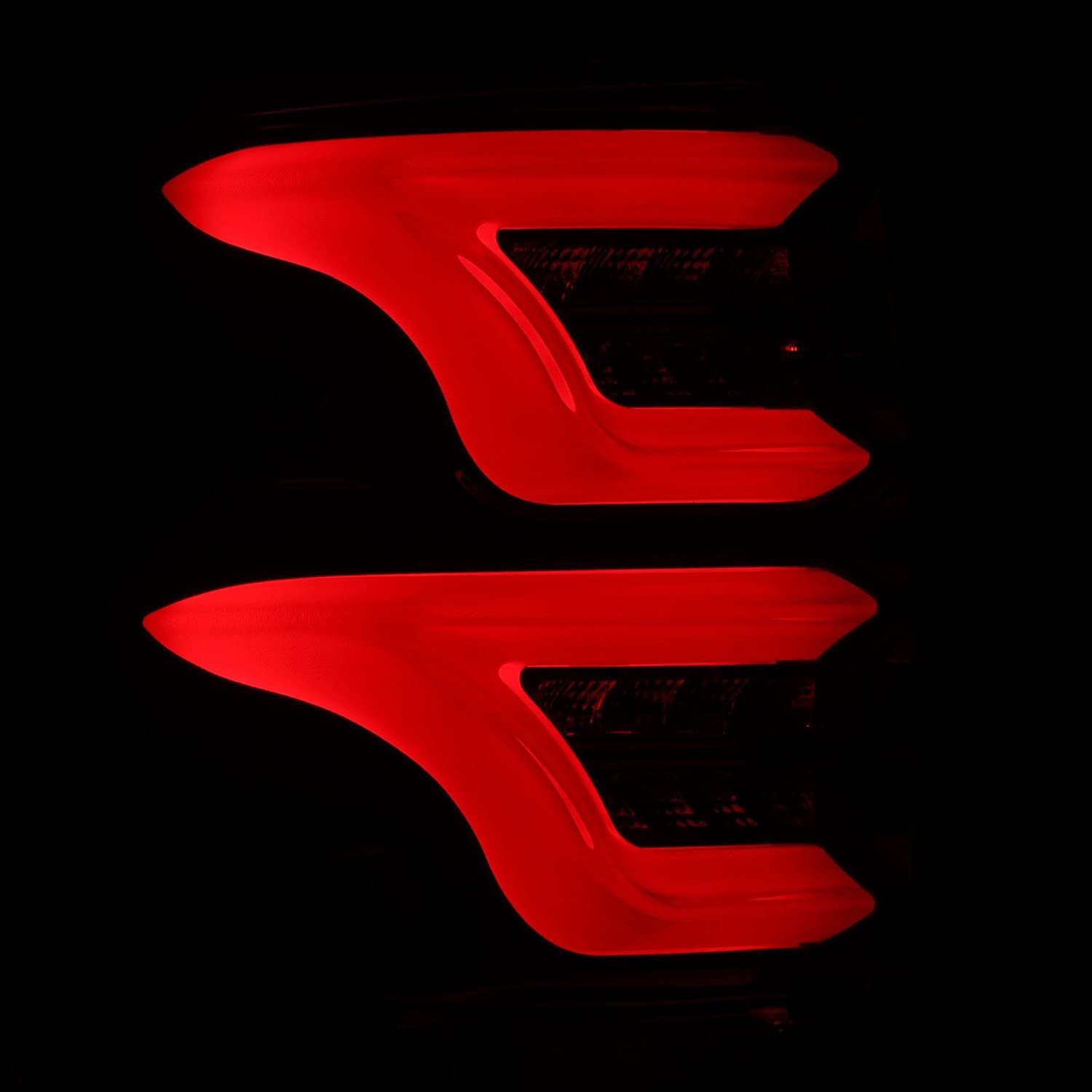 PRO-Series LED Tail Lights Jet Black AlphaRex 09-14 Ford F-150 (Excl Flareside Truck Bed Models)