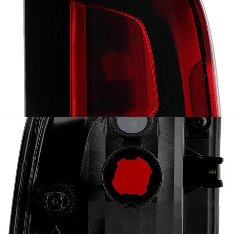 Chevy Colorado Spyder (POE) Halogen Tail Lights - Signal-7443(Not Included) ; Reverse-921(Not Included) ; Brake-7443(Not Included) - OE Set Smoke