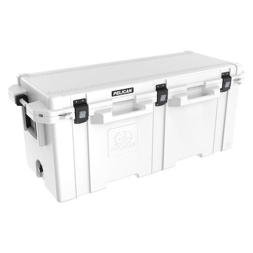 250 QT Pelican Elite Cooler (White)