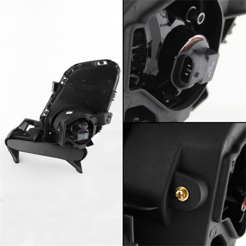 Fog Lights Spyder Auto Black/Clear 5076120