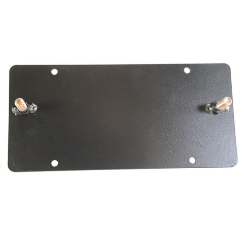 Jeep License Plate Mount for Front Rigid Series Bumper Bolt On Rock Slide Engineering