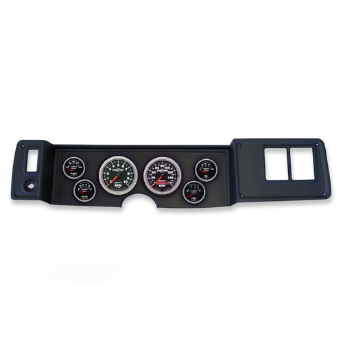 AUTO METER Direct Fit Dash Kit 2141-12, Abody/Duster/Demon/Dart 70-76, Tach/Mph/Fuel/Oilp/Wtmp/Volt, Sport-Comp Ii