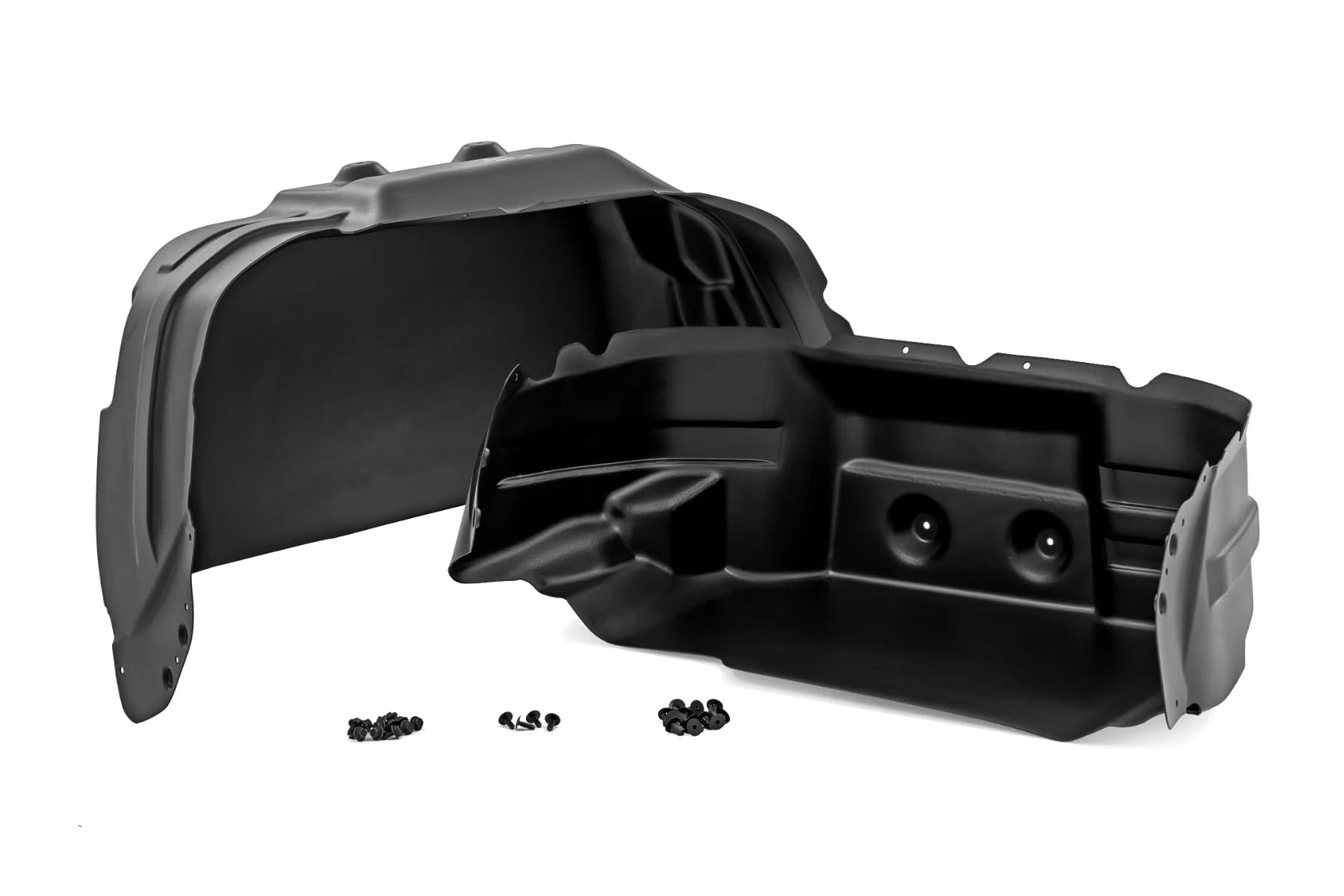 Rear Wheel Well Liners Rough Country for Toyota Tacoma (2024-2026) - Heavy-Duty Rear Fender Liners for Mud & Debris Protection, Made in USA