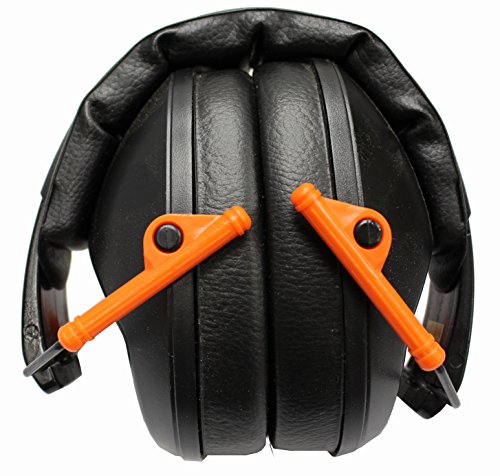 Passive Walker's Folding Muff, Black and Orange