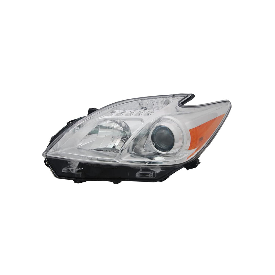 Left TYC Headlight Assembly Compatible with 2012-2015 Toyota Prius