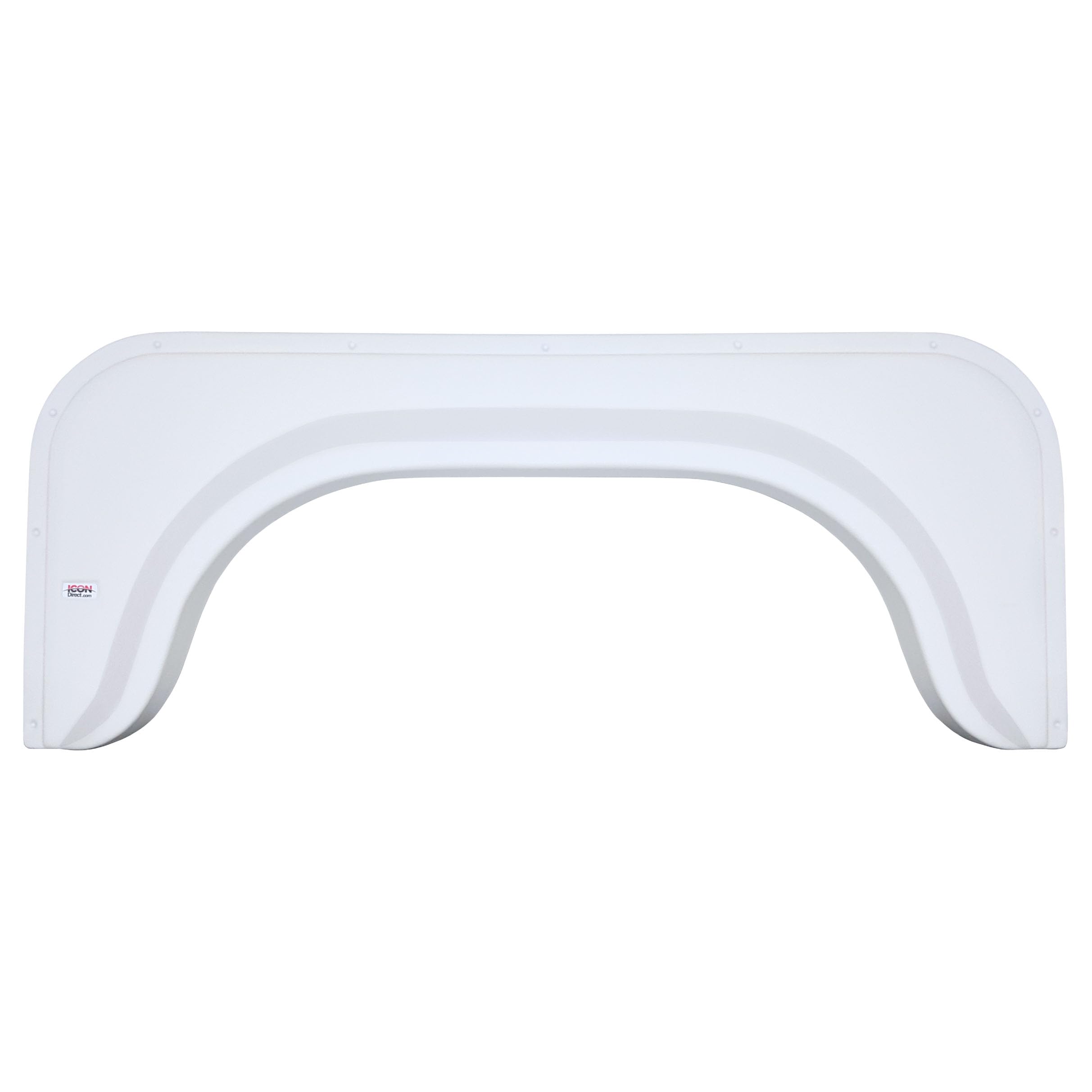 Colonial White ICON Single Axle Fender Skirt FS350