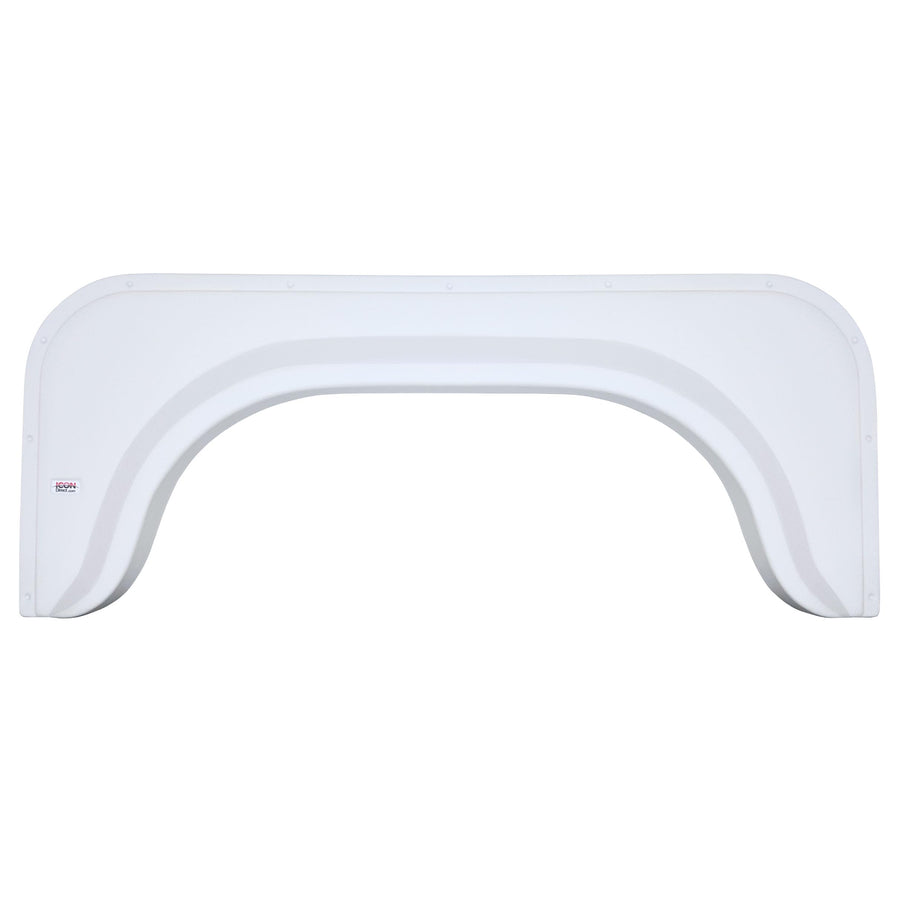 Colonial White ICON Single Axle Fender Skirt FS350