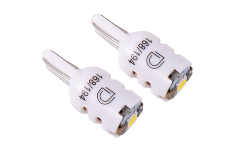 HP5 LED 194 Bulb Pure White Short Pair Diode Dynamics