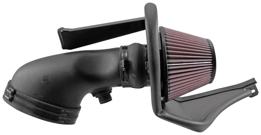 Cold Air Intake System K&N: High-Flow Air-Filter, Increase Performance & Horsepower: Compatible with 2008-2013 BMW M3, 63-1116
