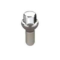 Chrome McGard M14 x 1.5 Thread Size Radius Seat Lug Bolt, (Pack of 50)