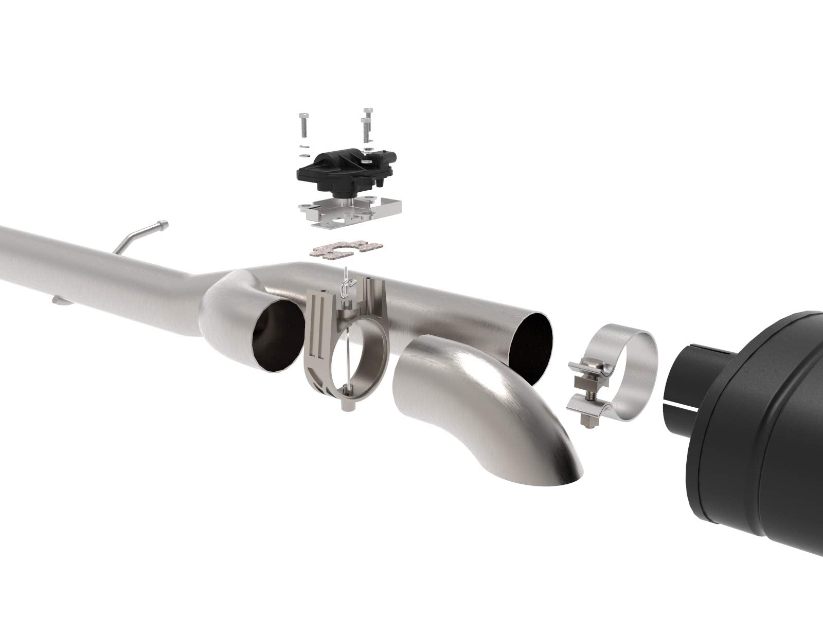 Gemini XV aFe Power 49-34132-B Cat-Back Exhaust System, 3", 304 Stainless Steel