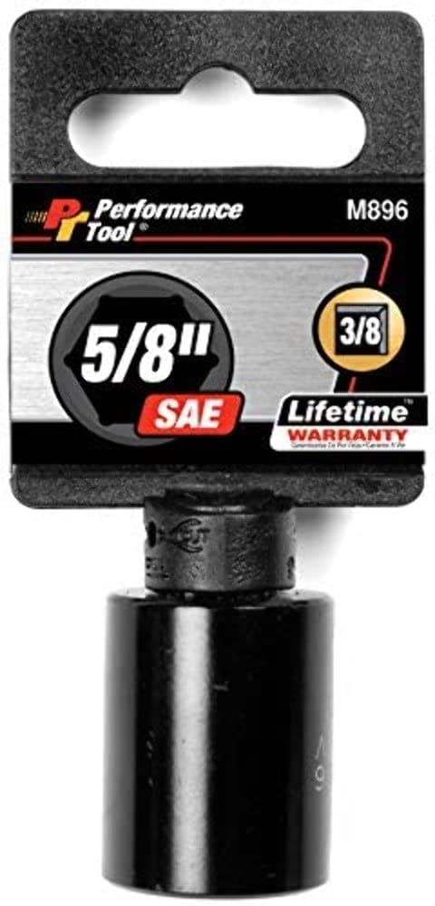 M896 Performance Tool 3/8-Inch 5/8-Inch Impact Socket