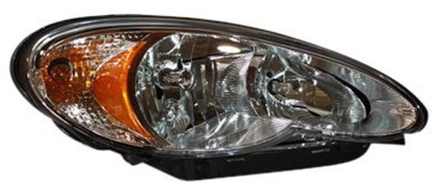 Right TYC Headlight Assembly Compatible with 2006-2010 Chrysler PT Cruiser