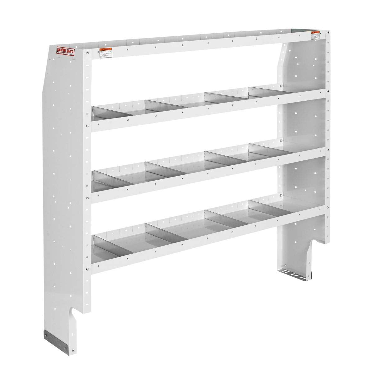 9376303 Weather Guard Adjustable Shelf Unit, White