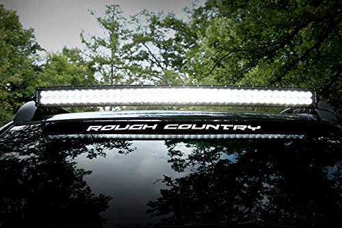 Black Series Rough Country 40" Curved Dual Row DRL CREE LED Light Bar - 72940BD