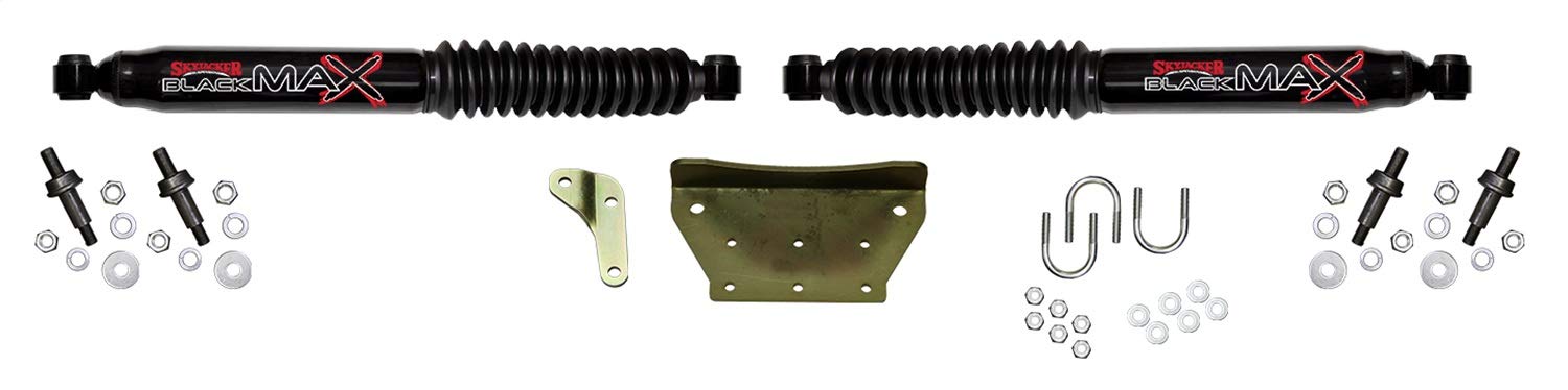 Dual Steering Stabilizer Kit Skyjacker 8299 (for Ford F-250/350 Super Duty and Excursion - Black)