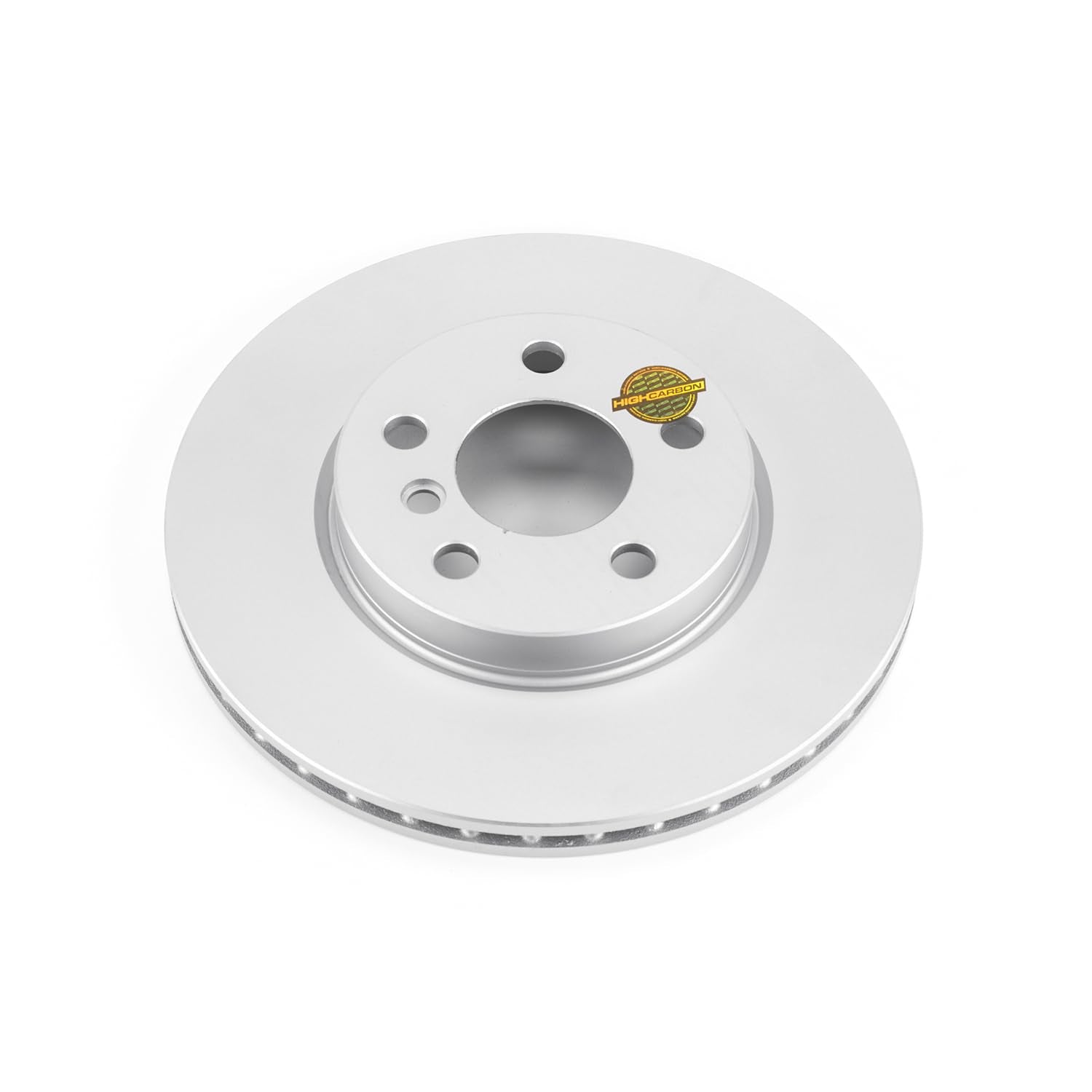 Front Power Stop EBR1647EVC Genuine Geomet Coated Brake Rotor For Mini Cooper 2014, Mini Cooper 2016-2021, Mini Cooper Clubman 2016-2019 [Model Specific]