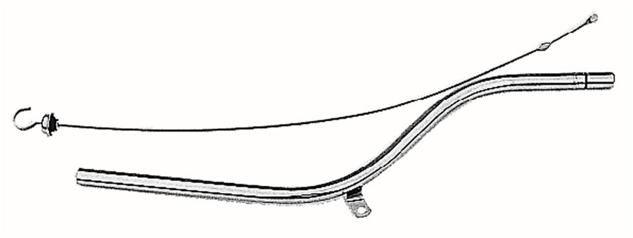 27" Transmission Dipstick Trans-Dapt 9421 Chrome