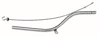 27" Transmission Dipstick Trans-Dapt 9421 Chrome