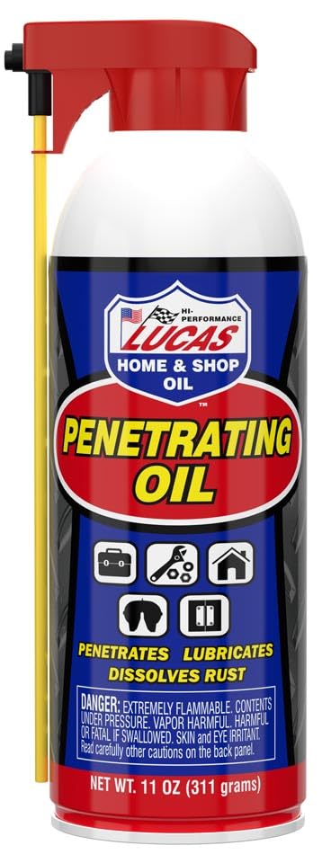 11043 Lucas Oil Penetrating Oil - 11 Ounce (Pack of 12)