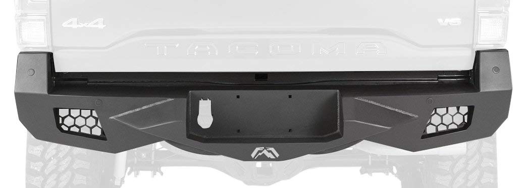 16-20 TACOMA VENG SENSR RBMP Fab Fours, Black (TT16-E3651-1)